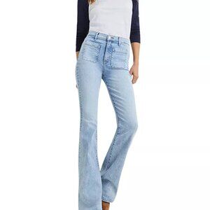 Veronica Beard Florence High Rise Flare Jeans in Cape. Sz: 27